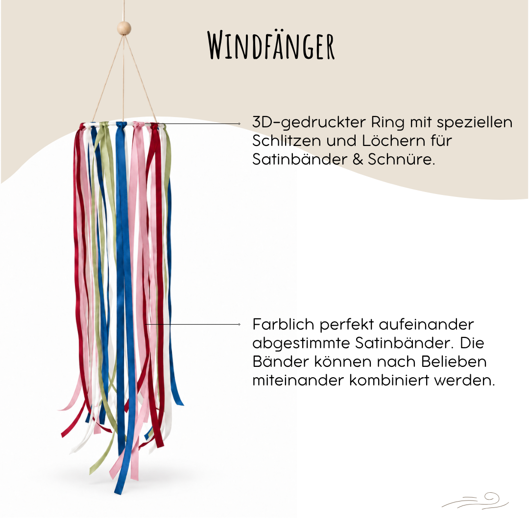 DIY Windfänger-Bastelset – 4 Stück | Landhaus