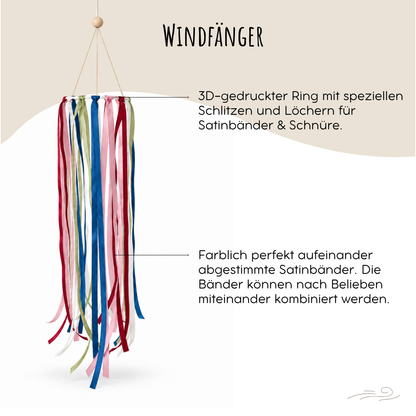 DIY Windfänger-Bastelset – 4 Stück | Landhaus