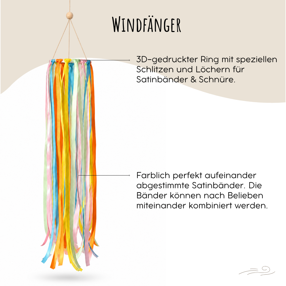 DIY Windfänger-Bastelset – 4 Stück | Midsommar