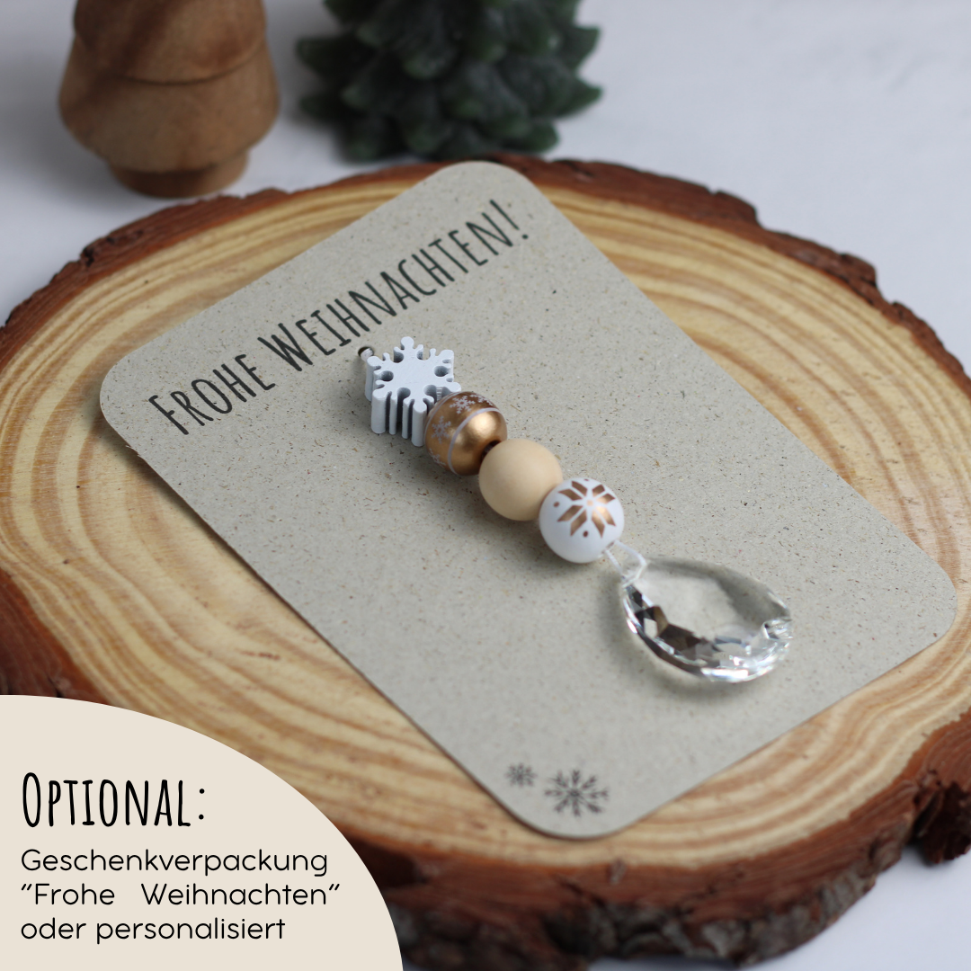 DIY Sonnenfänger-Bastelset – 10er Set | Weihnachten Gold & Silber – Produktfoto 5