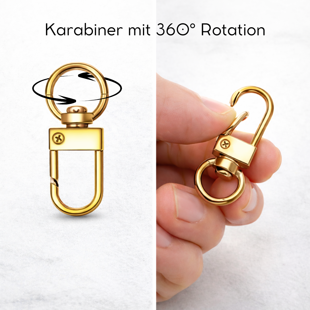 Statement Schlüsselanhänger oder Handykette aus Acryl-Kettengliedern | Lila