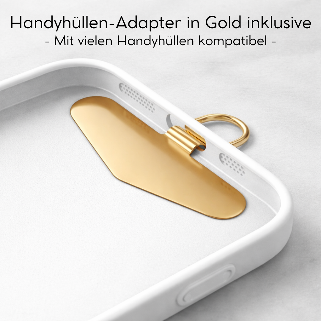 Statement Schlüsselanhänger oder Handykette aus Acryl-Kettengliedern | Rosa