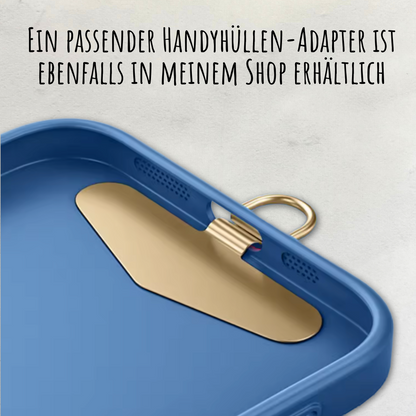 Statement Schlüsselanhänger oder Handykette aus Acryl-Kettengliedern | Weiß