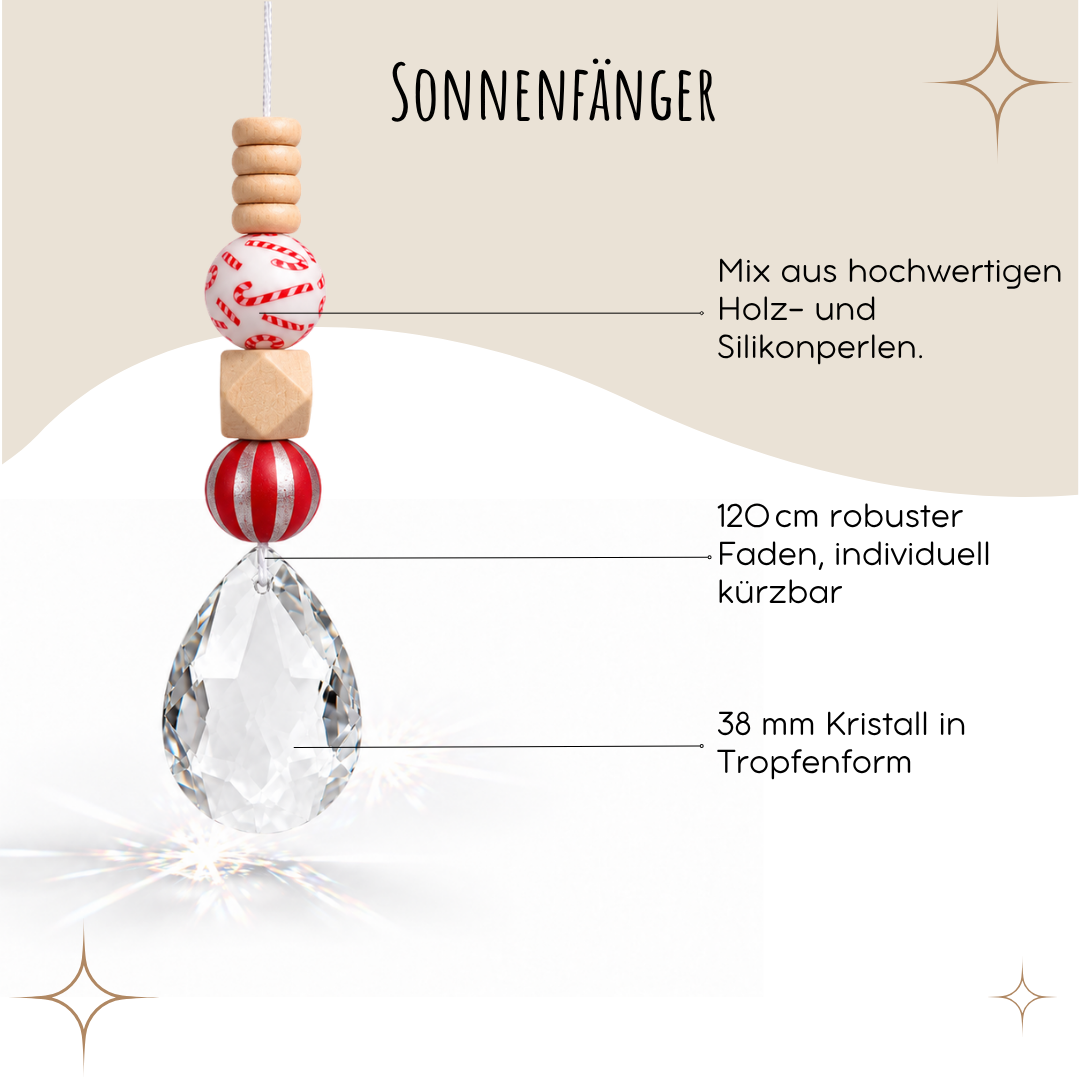 Sonnenfänger – Weihnachten Rot