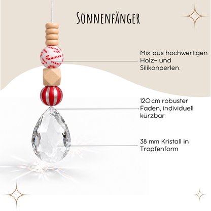 Sonnenfänger – Weihnachten Rot