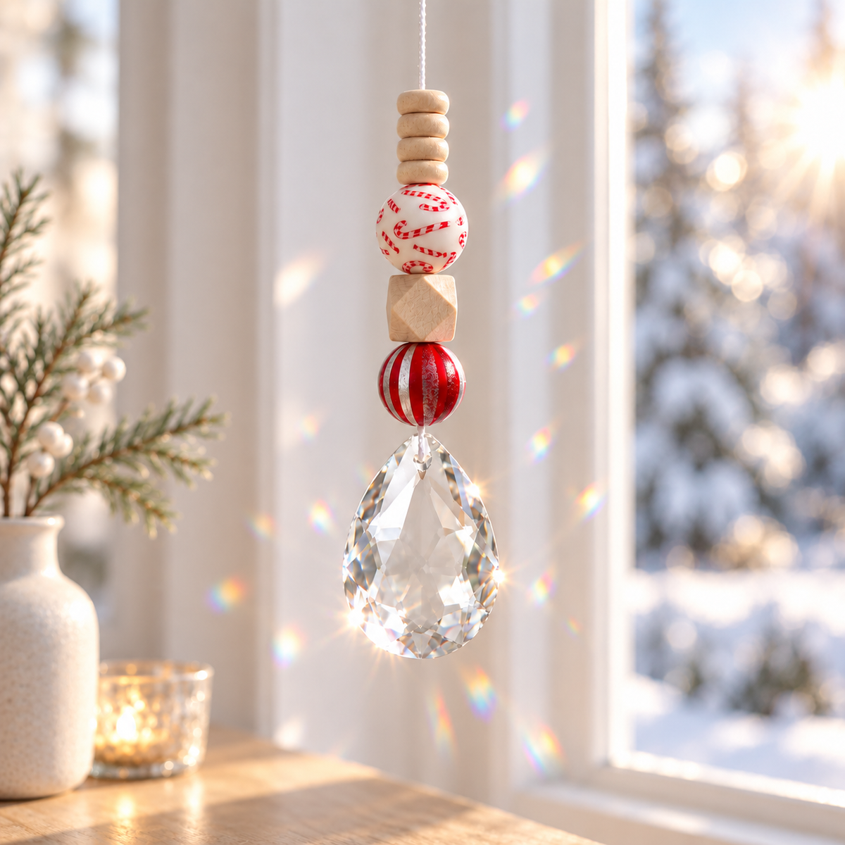 Sonnenfänger – Weihnachten Rot