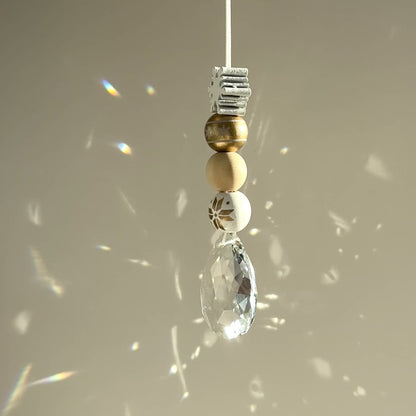 DIY Sonnenfänger-Bastelset – 10er Set | Weihnachten Gold & Silber
